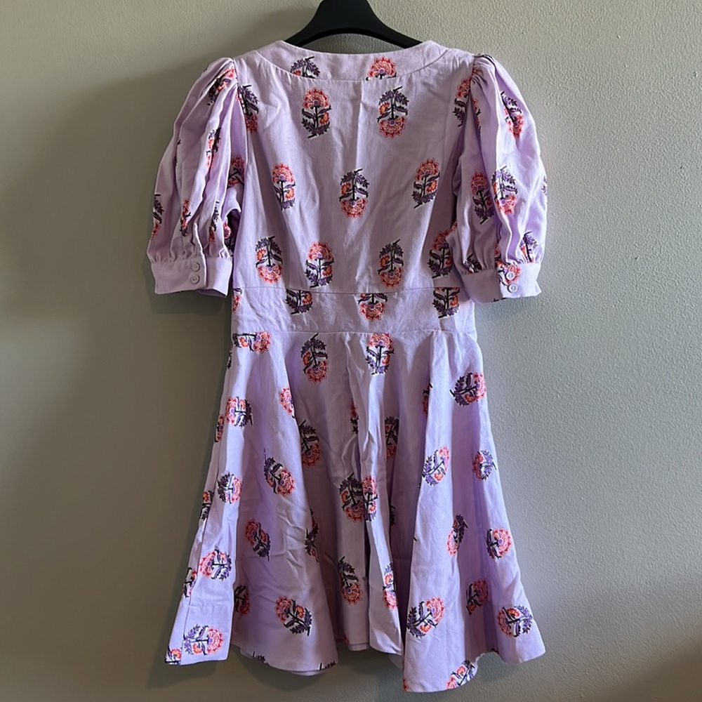 House of Harlow 1960 Linen A Line Dress - Picture 7 of 9